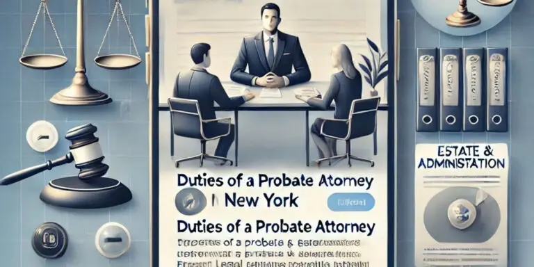 Duties of a probate attorney in New York