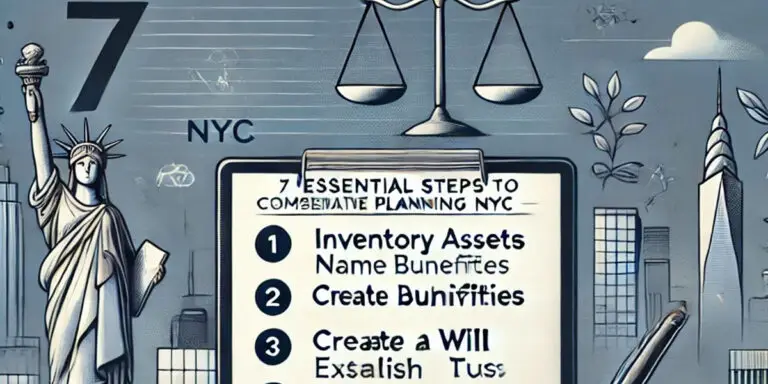 7 Essential Steps to Comprehensive Estate Planning in NYC