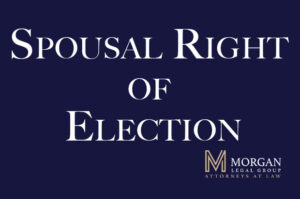 Spousal right of election lawyer New York