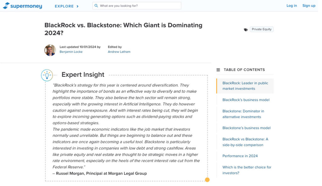 BlackRock vs. Blackstone: Which Giant is Dominating 2024?