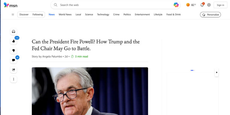 Can the President Remove the Fed Chair? Legal Perspectives