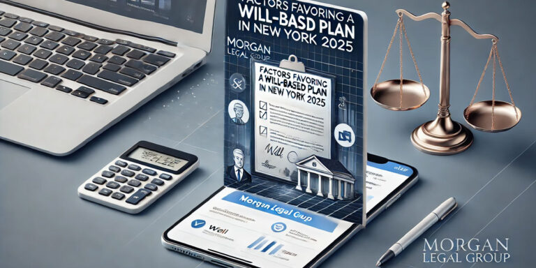 Factors Favoring a Will-Based Estate Plan in New York 2025