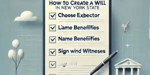 How to Create a Will in New York State: A Step-by-Step Guide